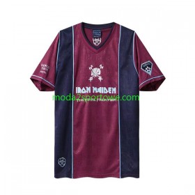 Koszulka West Ham United Iron Maiden 2011 Retro Wyjazdowe Stroje Piłkarskie Krótki Rękaw